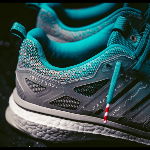 NWT Adidas x Packer x Solebox Energy Boost Tennis Shoes Blue Running - Picture 4 of 16